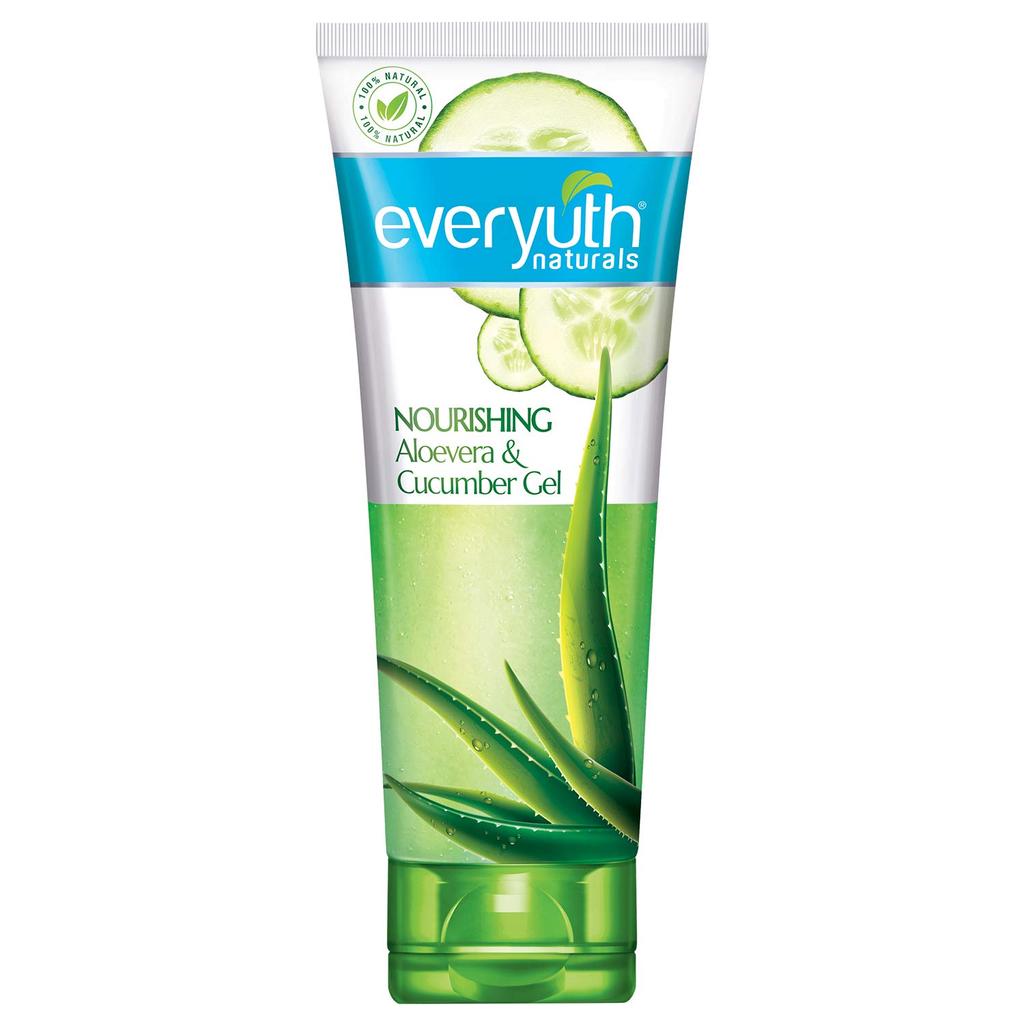 Everyuth Naturals Nourishing Aloe Vera & Cucumber Gel, 100 G