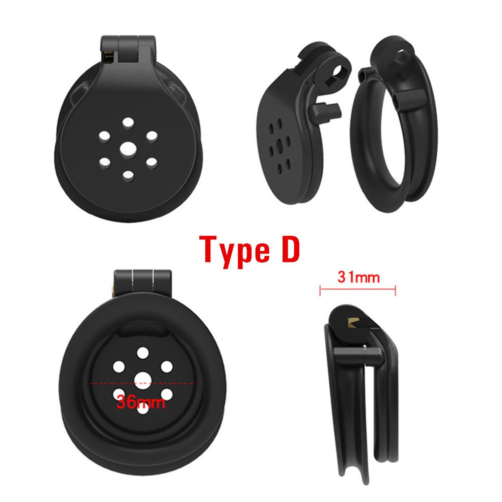 4 Types 3D Printed Flat Cock Cage Mamba Snake HT-V4 Penis Ring Male Chastity Device Sex Toys for Men Adult Supplies Erotic