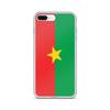 Чехол для iPhone — разноцветный — Drapeau Burkina Faso — Souple — силикон — вертикальный