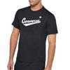 Men's Converse T-Shirts Men's Black Crew Neck Moderate Straight Fit