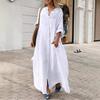 Women's Comfortable Casual Long Shirt Dress
