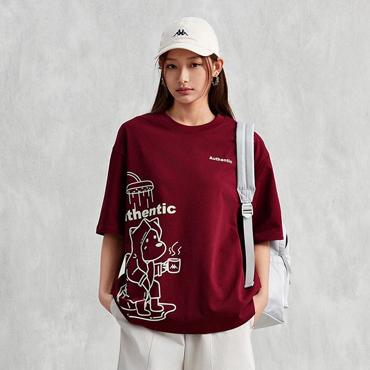 Kappa Set in Sleeve T Shirt Unisex K0EX2TD82D