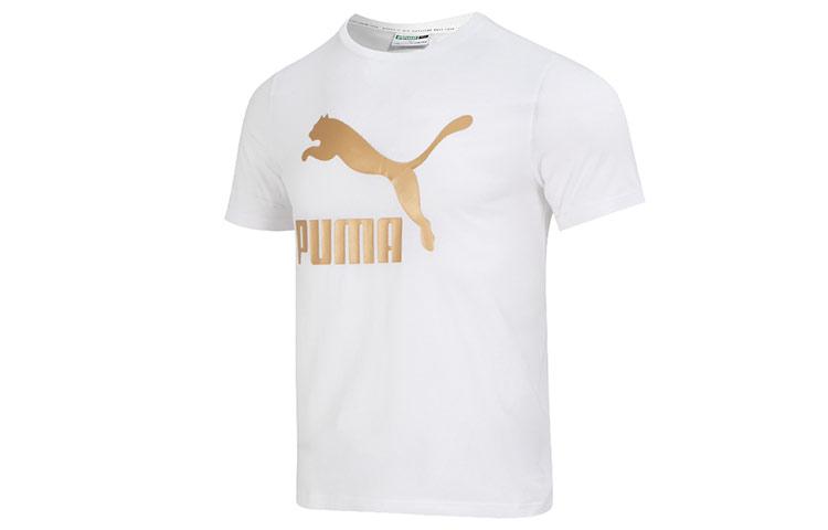 Puma Обычная футболка мужская белая 621559-02