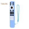 Silicone Remote Case Anti-Slip Protective Controller Sleeve 360 Degree Protection Shockproof Remote Control Case for TCL RC902V/802NU1