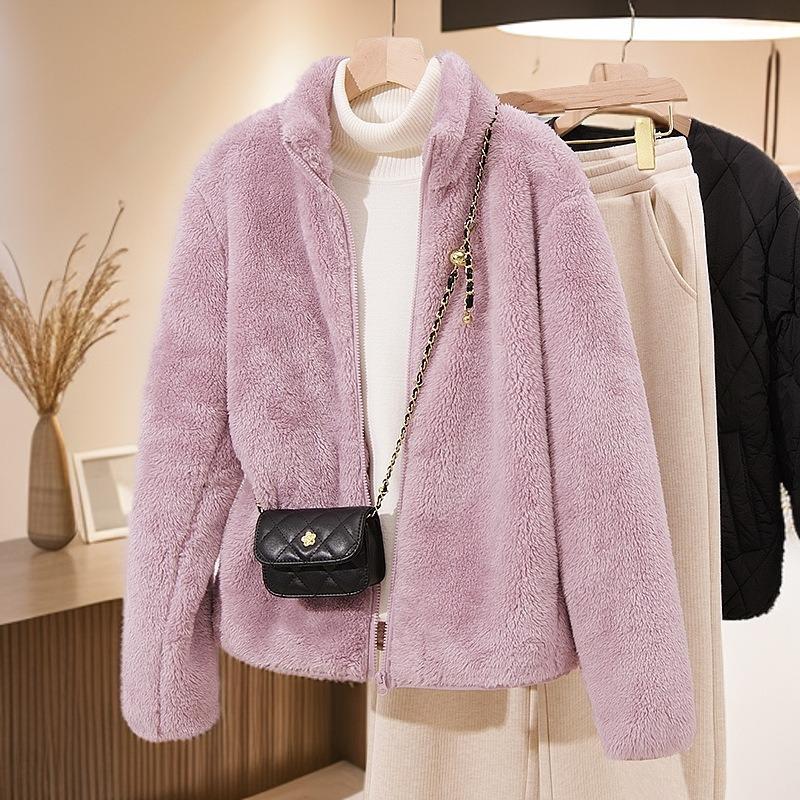 Флисовая куртка, флисовая утолщенная двухсторонняя флисовая куртка, женская новая флисовая куртка, женский кардиган, теплое худи