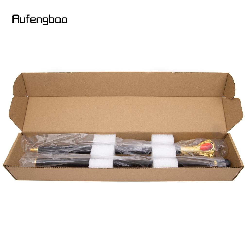 Золотой Красный Цветочный Шар Модная Трость Декоративная Трость Косплей Винтажная Вечеринка Модная Трость Посох 91 см