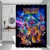 K-Killer Klowns From Outer Space Shower Curtain With Waterproof And Mold Resistant Shower Curtain Polyester Durable Bathroom