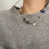 Love Heart Collar Chain Korean Style Necklace Flower Necklace Fashion Jewelry Women Clavicle Chain