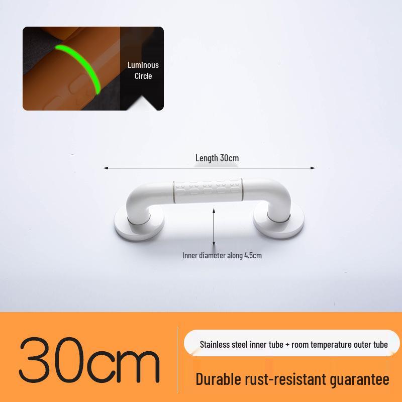 Stainless Steel Safety Grab Bar for Elderly - Bathroom Toilet Armrest