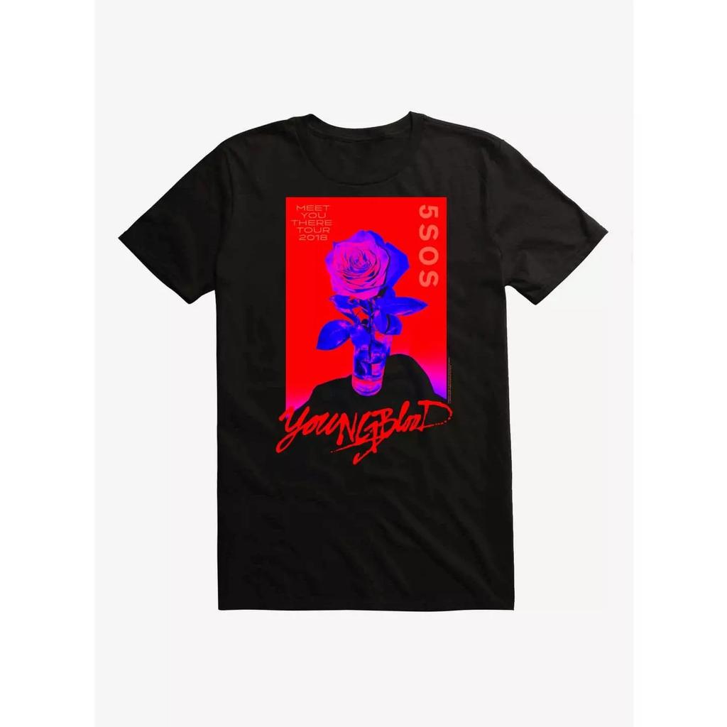 5 Seconds Of Summer Everyones A Star TShirt Unisex Oversized Crew Neck Short Sleeve Tee Comfortable Summer Outdoor Tops Tees