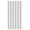 Insect Screen Door Curtain Chenille Grey and White 100 x 200 cm