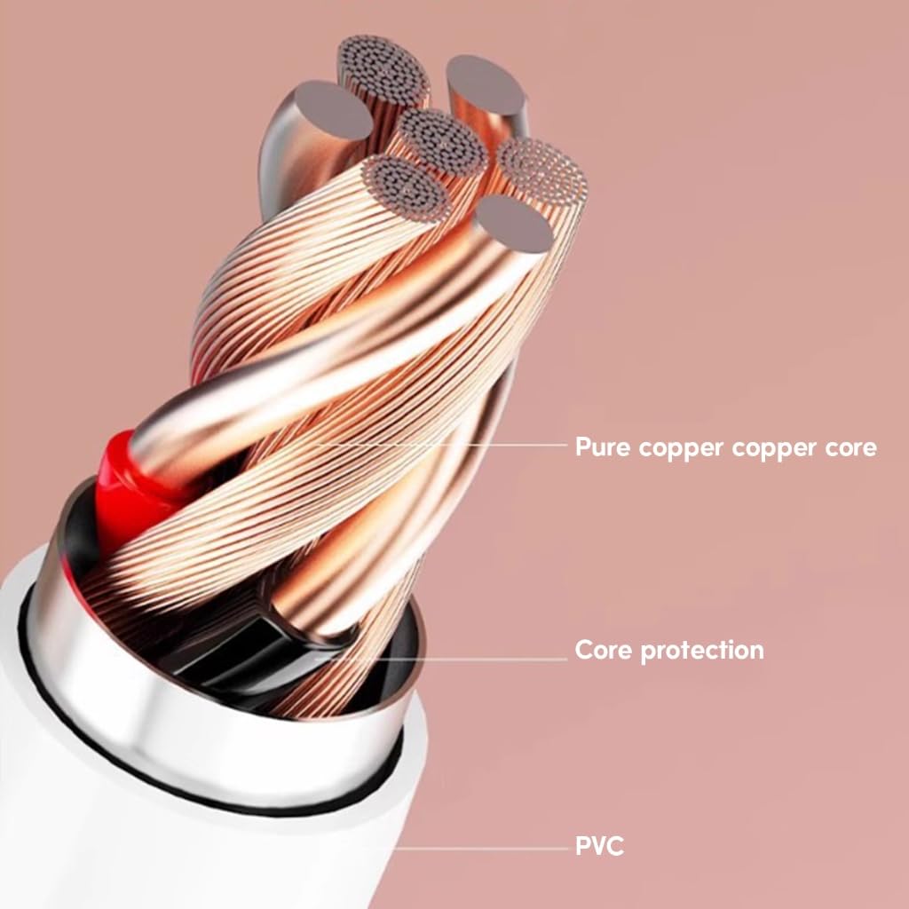 10A Type C Fast Charging Cable for Huawei Mate 40 50 Mobile 120W USB-C Fast Charging Cable for Xiaomi Samsung Oneplus POCO