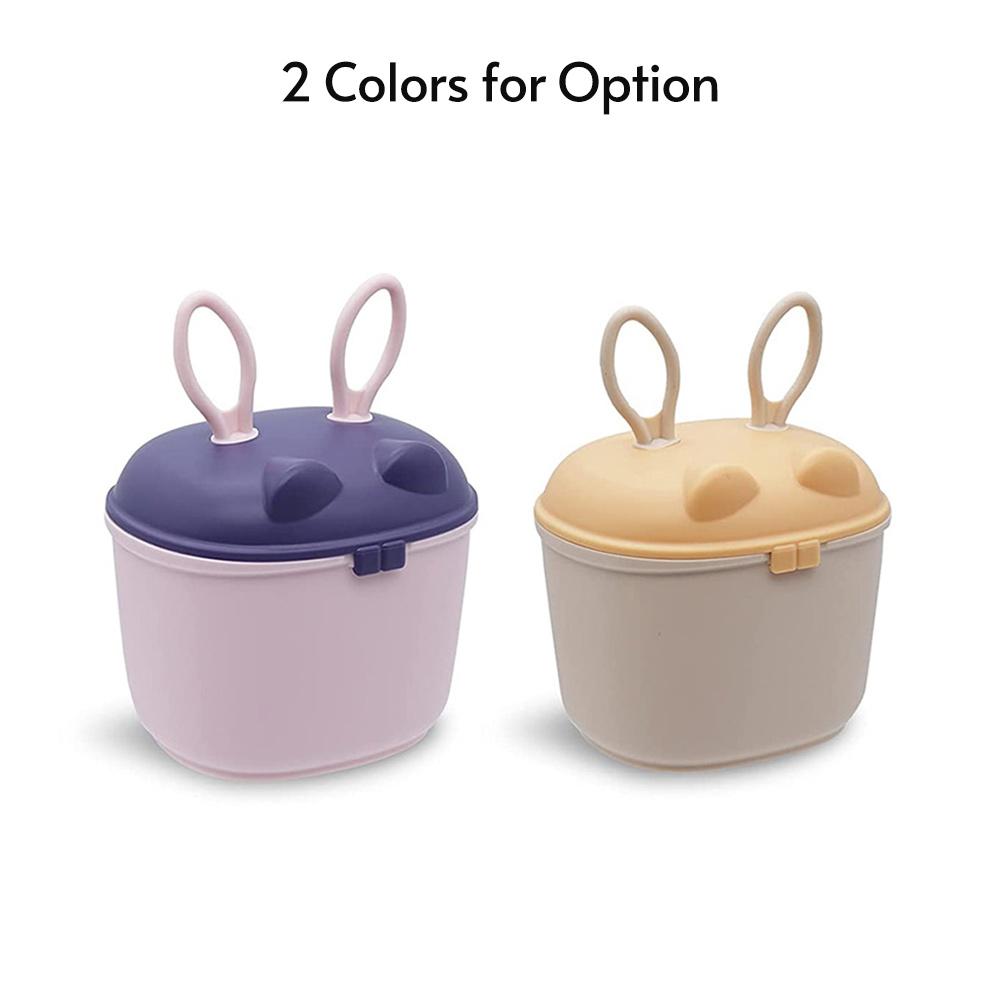 Диспенсер для детского питания, 150 мл, дорожный контейнер для детского сухого молока с совком, выравнивателем, ручками для переноски