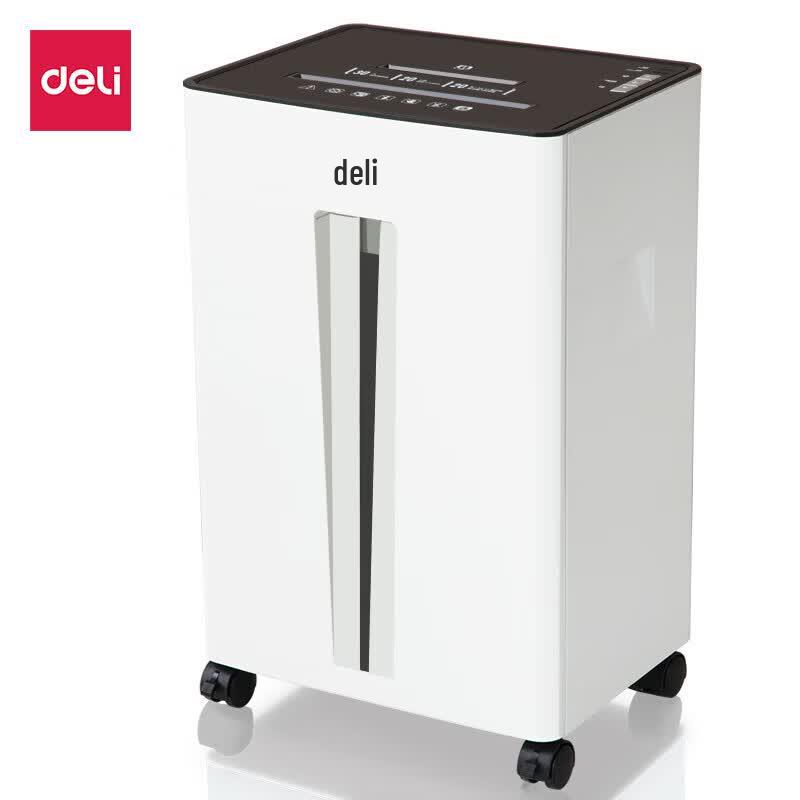 Deli 9918 Paper Shredder CN plug (adapter included)