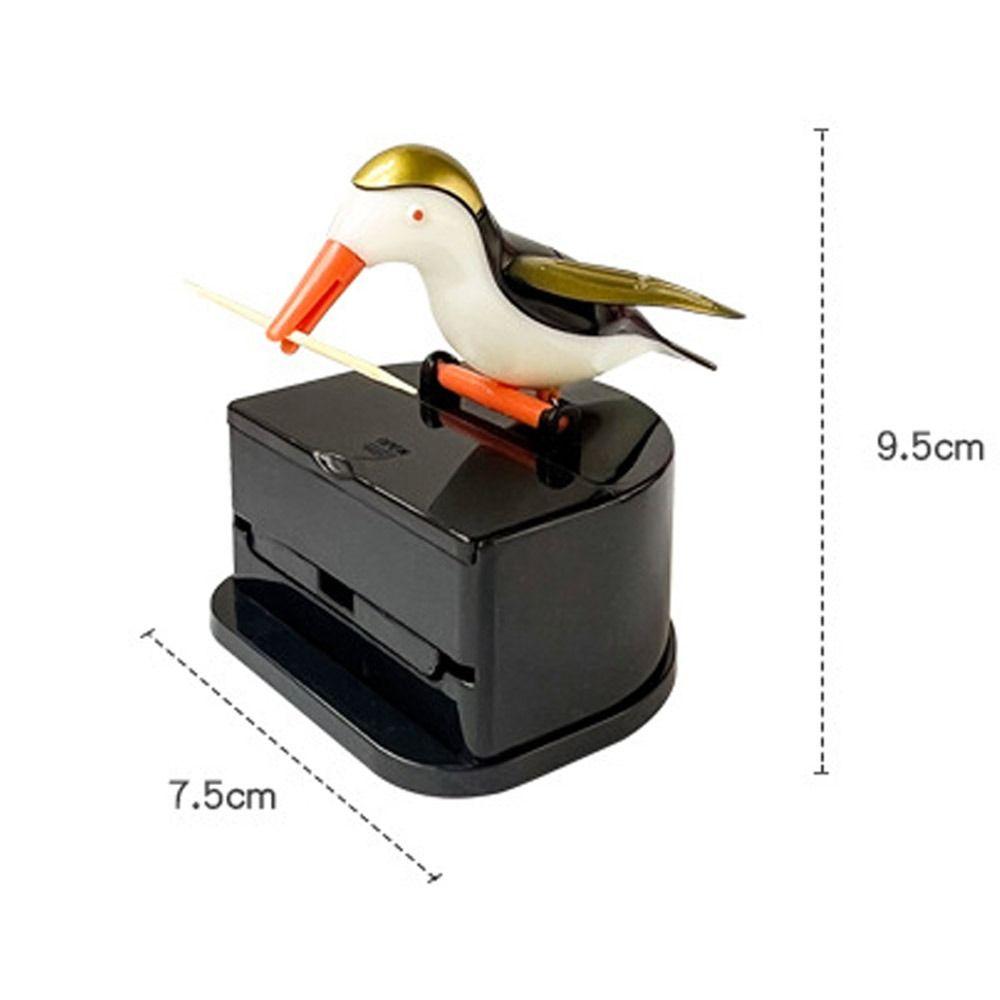 Hummingbird Toothpick Dispenser Automatic Toothpick Can Convenient Toothpick Container Restaurant