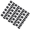 72Pcs Plastic Plastic Mounting Clip Inner diameter 55*9mm Bed Frame Fitting  Wooden board connection
