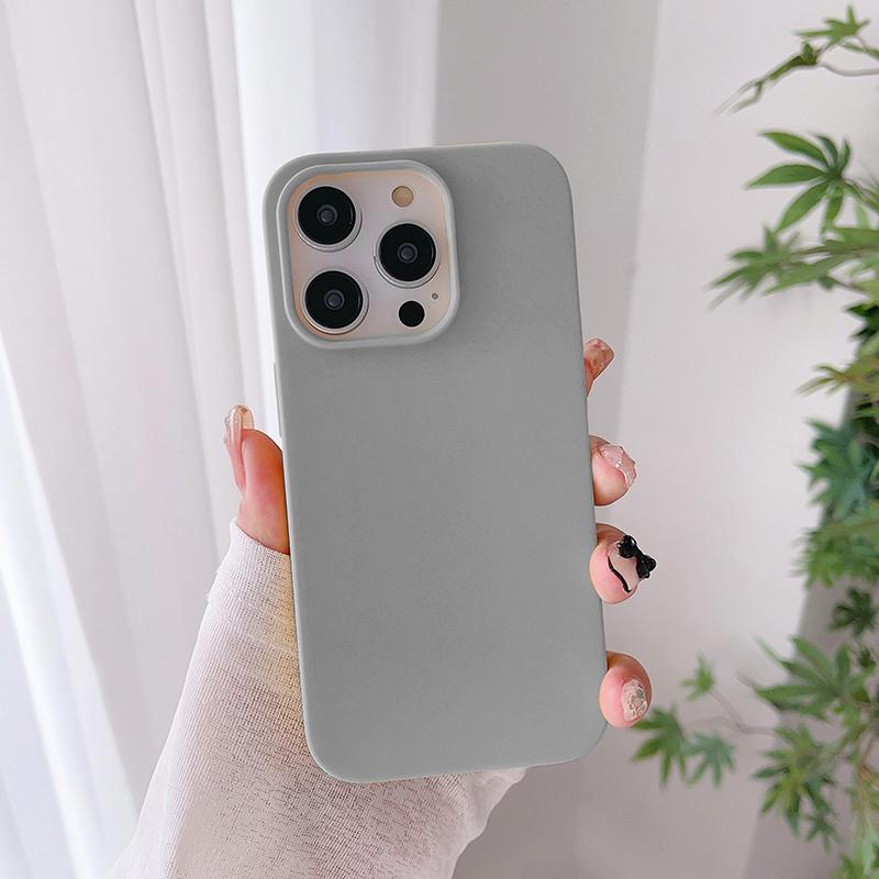 Мягкий силиконовый чехол цвета конфет для iPhone 16E 16 15 14 13 Pro Max Plus Mini, ультратонкий, противоударный чехол 16+ 15Pro