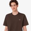 Lacoste Мужская базовая футболка с круглым вырезом и коротким рукавом TH380E-56G3LA