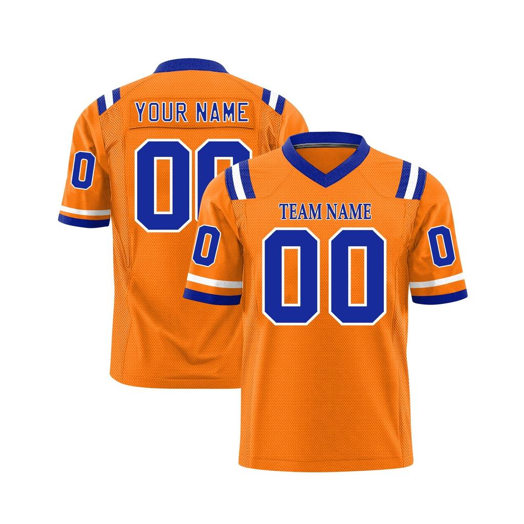Custom Football Jerseys Personalized Printed Team Name & Number Sports Uniform For Men Women Youth