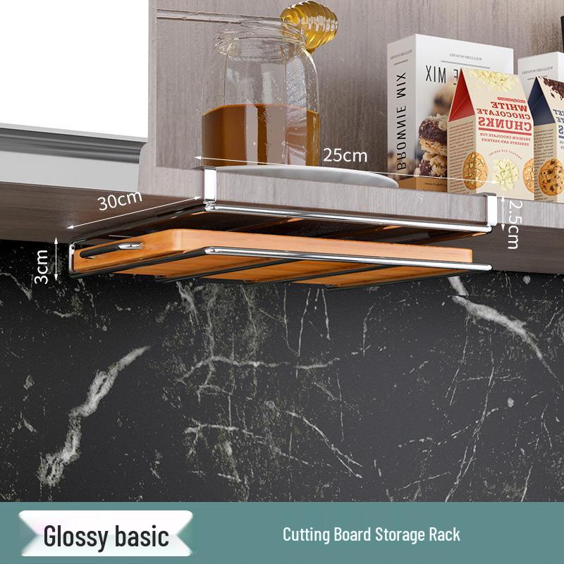 Стеллаж для хранения кухни из нержавеющей стали: Подвесной органайзер с корзинами для шкафа и держателем для бумажных полотенец