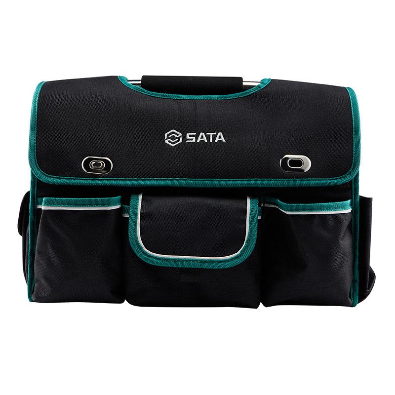SATA SIDA 16" Тканевая сумка для инструментов из стали для электриков (Модель 95187)