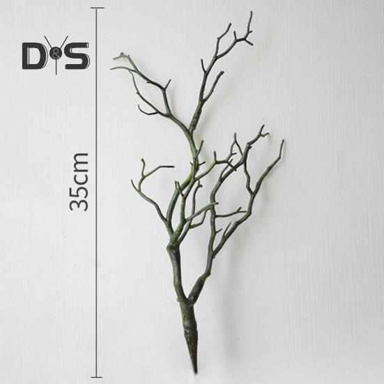 6шт искусственные поддельные павлин коралловые растения сушеные ветки деревьев свадебный домашний декор