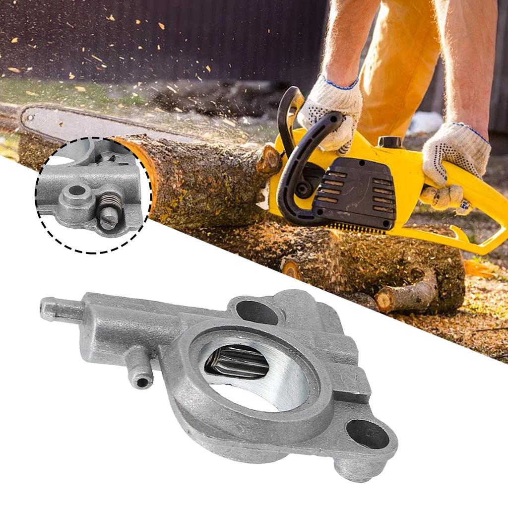 Детали бензопилы Масляный насос Домашний сад На открытом воздухе