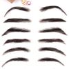 Women Synthetic Hand Made Eyebrows Wave Style Eyebows Fake Eyebrows Artificial Weaving Eyebrow Wigs