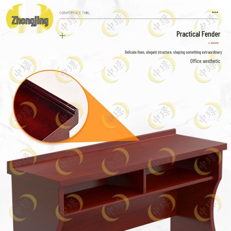 Zhongjing 1.2m Painted Wood Veneer Double Desk