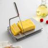 2025 Cheese Board with Wire Cutter 5.5 Inch Stainless Steel Ham Sausage Slicer Cutter Cheese Wire Cutter with Serving Board New