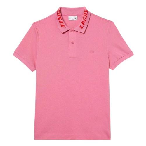 Lacoste Mens Movement Branded Collar Polo Shirt