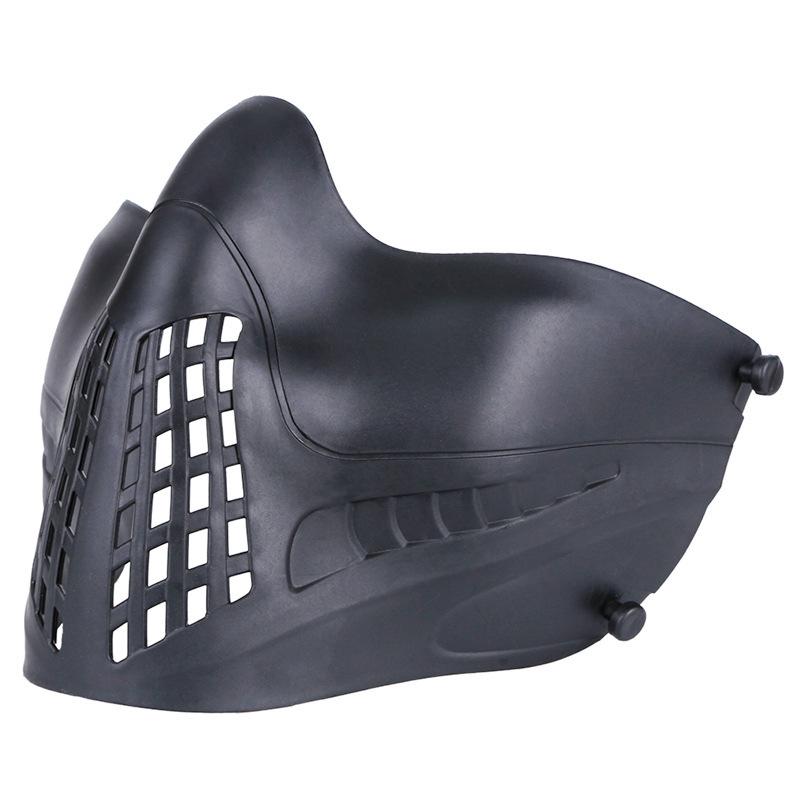 Dual-Mode Tactical Protective Mask for Outdoor Wargames