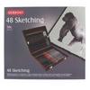 Pencil Set - Derwent - 48 Sketching Pencils - Wood - 2 Drawers - Graphite
