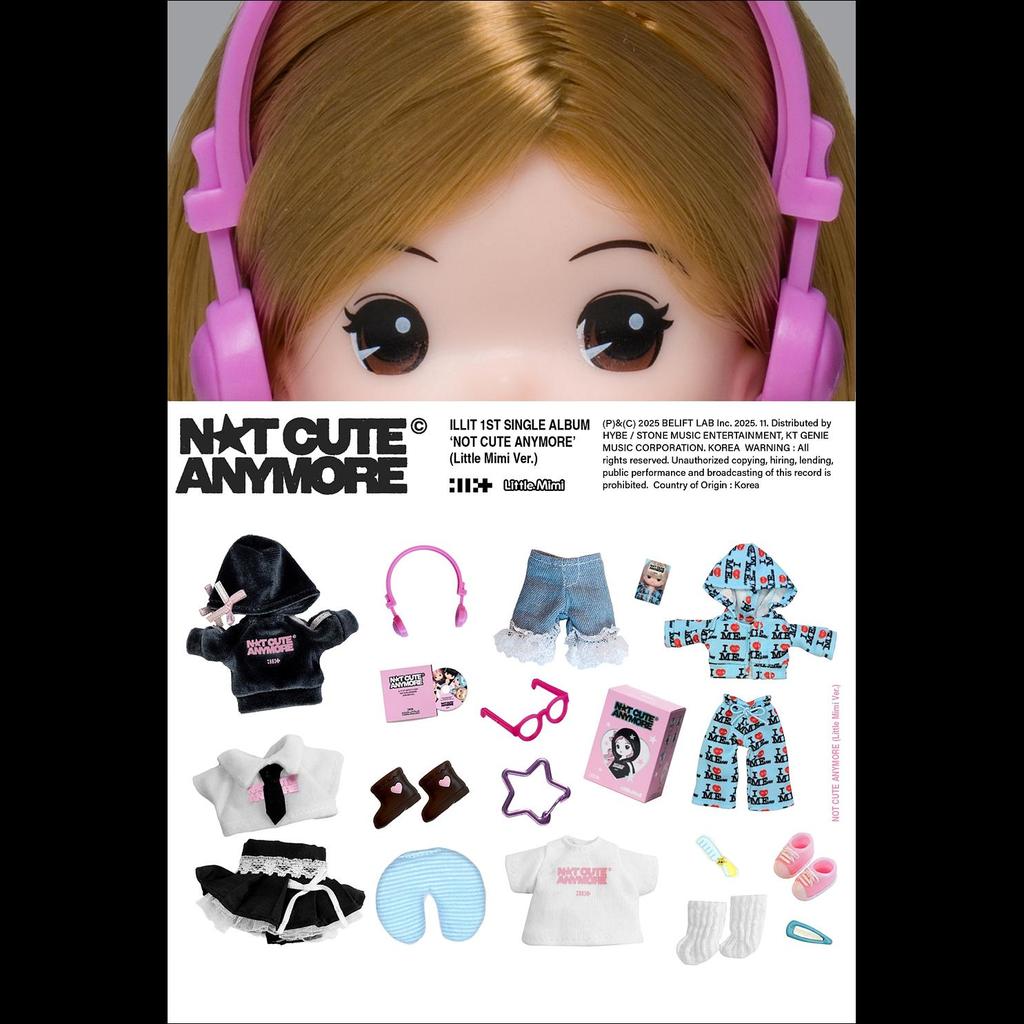 [Предзаказ] ILLIT - БОЛЬШЕ НЕ МИЛЫЕ (Маленькая Мими Вер.) + Бесплатный подарок