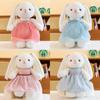 Gauzy Skirt Wear Rabbit Plush Toy Stuffed Animal Doll Decorations Kids Gift
