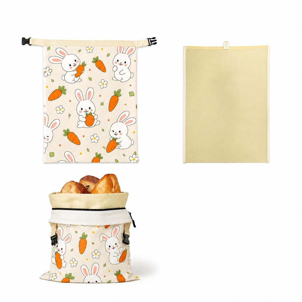 Reusable Beeswax Bread Bags Beeswax Coated Food Storage Bags Sourdough Bread Bags Cheese Storage