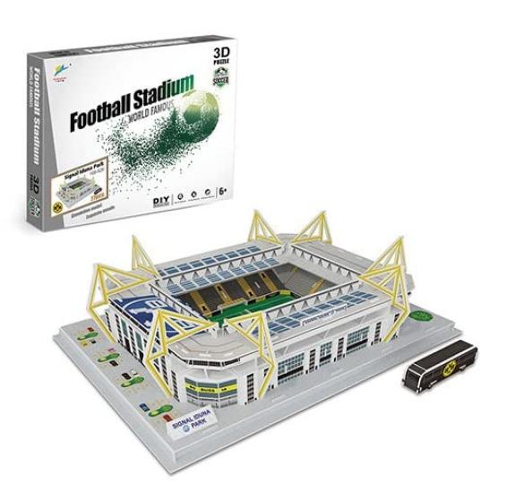 3D сборочная модель Мировой футбольный стадион Идуна (Сигнал Идуна Парк/Боруссия Дортмунд)