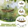 Creative Pendant Fishing Man Wind Chime Pendant Spoon Head Bell Pendant