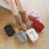 Plush Thick Thermal Socks Cartoon Fleece Sock Women Kawaii Floor Socks  Indoor
