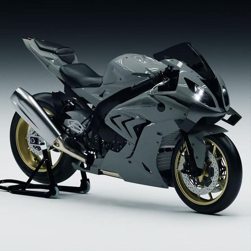 For S1000RR 2015-2018 Wind Wing Aerodynamics Fairing Winglets S 1000 RR GP WING Motorcycle Front Spoiler Lower spoiler Front Lip