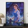 Disney Belle Diamond Painting Art Mosaic Kit Handmade diy5D Home Decor Gift