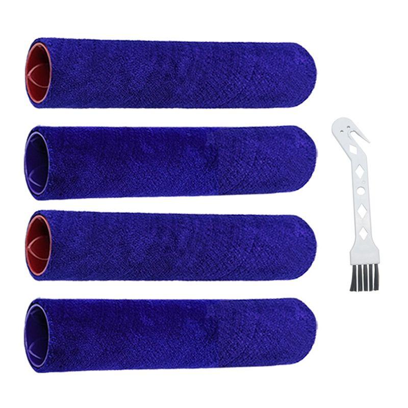 ABUL-2 комплекта Совместимый Для Dyson Wash G1 Моющий пылесос для пола Мягкая основная щетка-валик Запасная деталь