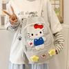Schoolbag schoolbag for girls, junior high school students, high school 1011 new Korean embroidered backpack, high value ins cute backpack for women