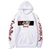 Япония Аста Аниме Графический Принт Худи Винтажный Оверсайз Толстовка с Капюшоном Длинные Рукава Мягкое Худи Мужская Женская Одежда