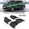 2024 VF E34 Коврики в салон TPE для праворульных автомобилей: Экологичный, Без запаха, Водонепроницаемый, Износостойкий, Противоскользящий