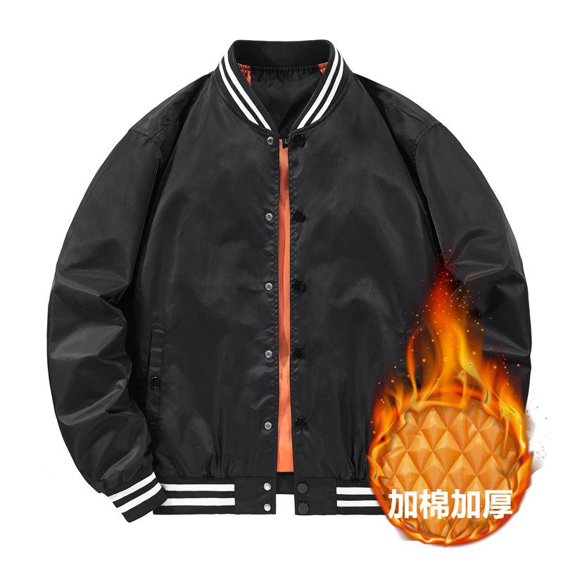 Летная куртка мужская хлопковая и тонкая куртка-бомбер весна/осень цветная бейсбольная форма