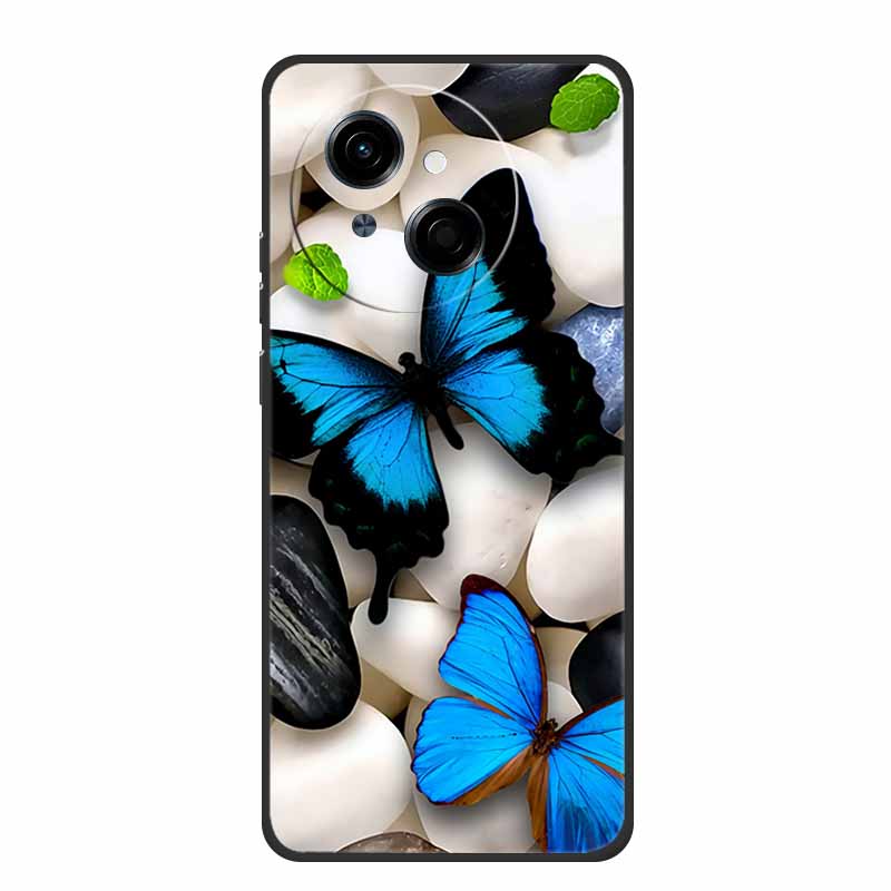 Phone Case For Tecno Spark Go 1 S Back Cover Case 6.67" Black Silicone Soft TPU Coque For Tecno Spark Go 1S Case Go1S Funda Para