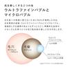 Храните белую душевую лейку ReFa FINE BUBBLE FIT с сумкой-шопером. Нанопузырьковая, водосберегающая, увлажняющая, маленькая душевая лейка [Официальный эксклюзив]