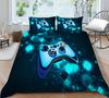 Пододеяльник Наволочка Набор из двух или трех предметов Геймпад Цифровая печать