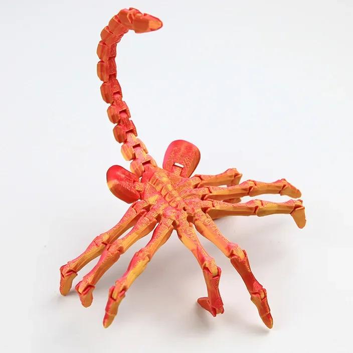 Игрушки Fahugger с подвижными суставами, напечатанные на 3D-принтере, Имитация, Шарнирная фигурка животного, Украшения, Креативная модель, Настольное украшение